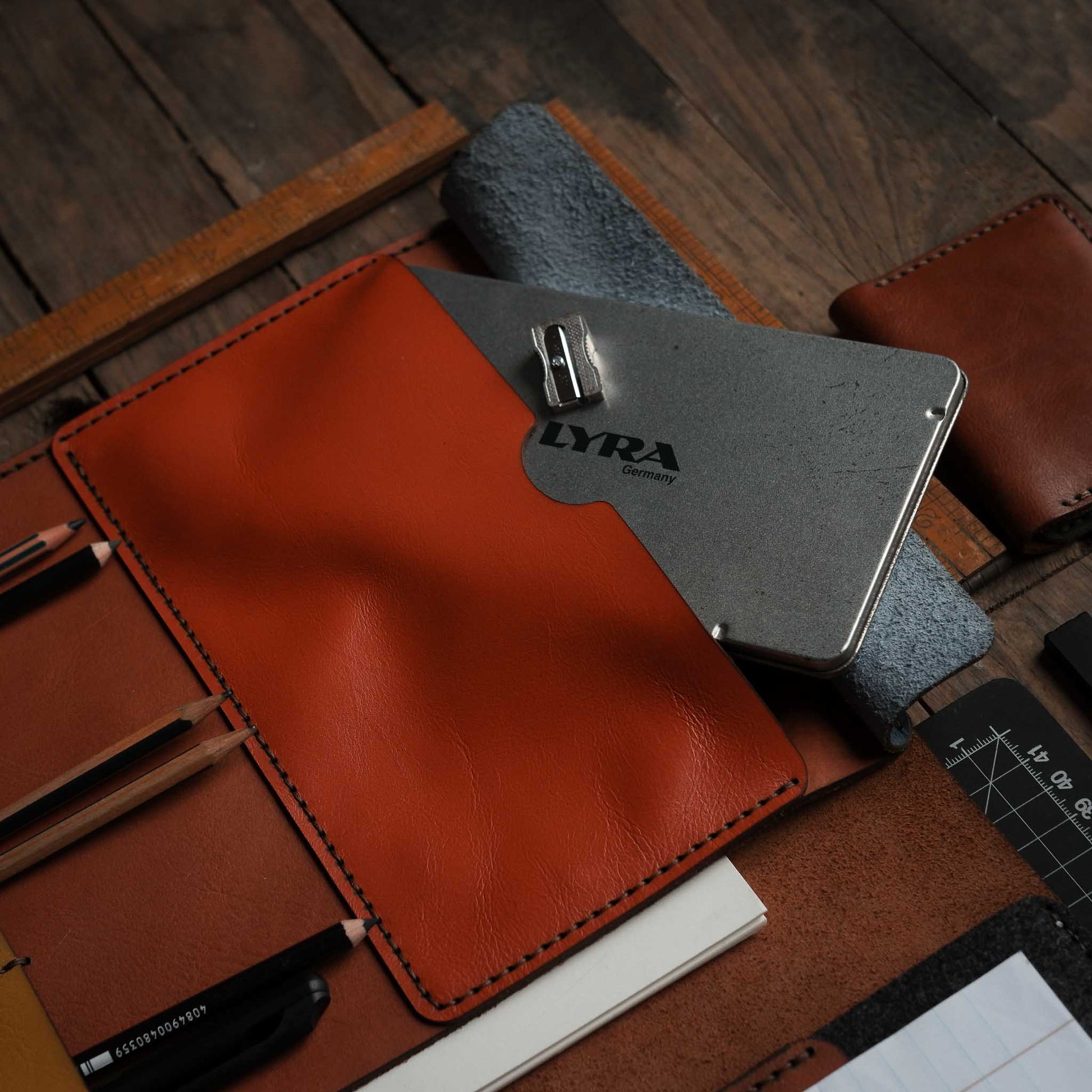 A4 Leather Notebook Cover - Creative Range - The Great Break