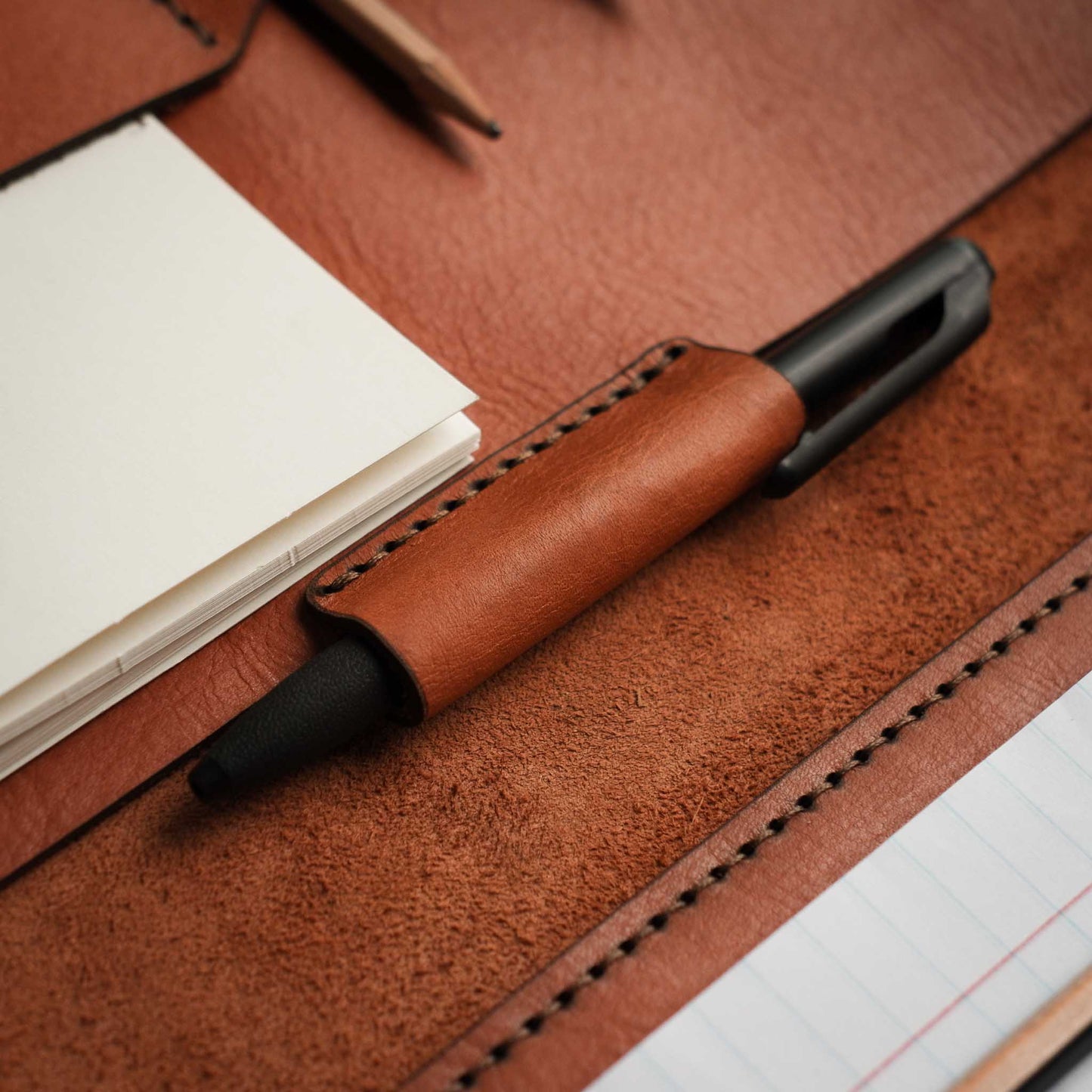 A4 Leather Notebook Cover - Minimalist Range - The Great Break