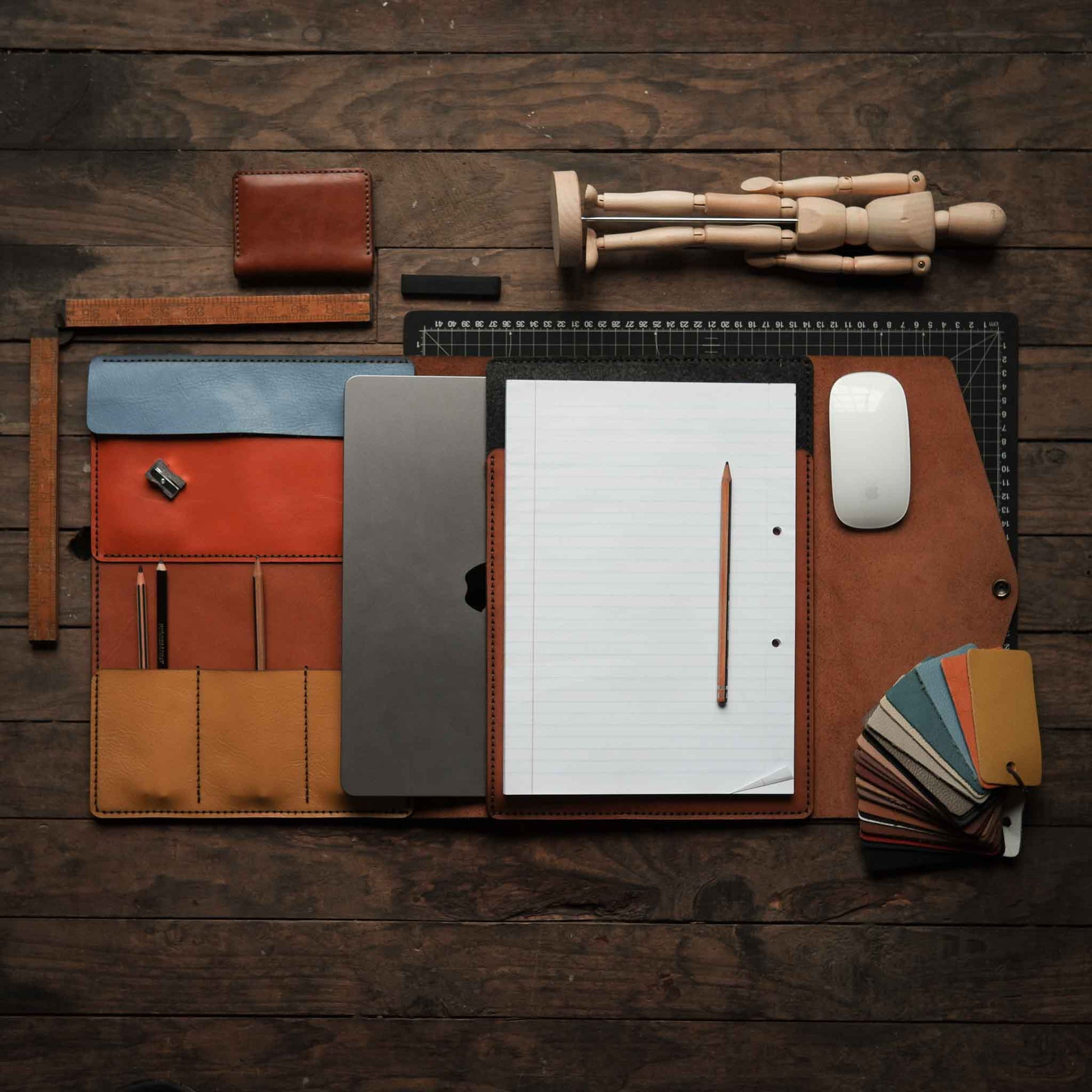 A4 Leather Notebook Cover - Creative Range - The Great Break