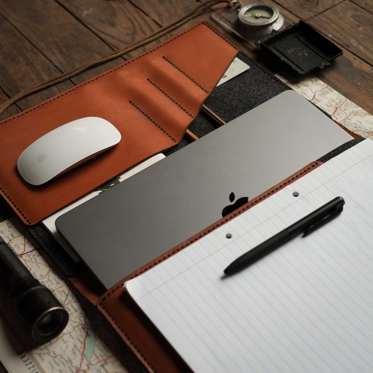 A4 Leather Notebook Cover - Adventure Range - The Great Break