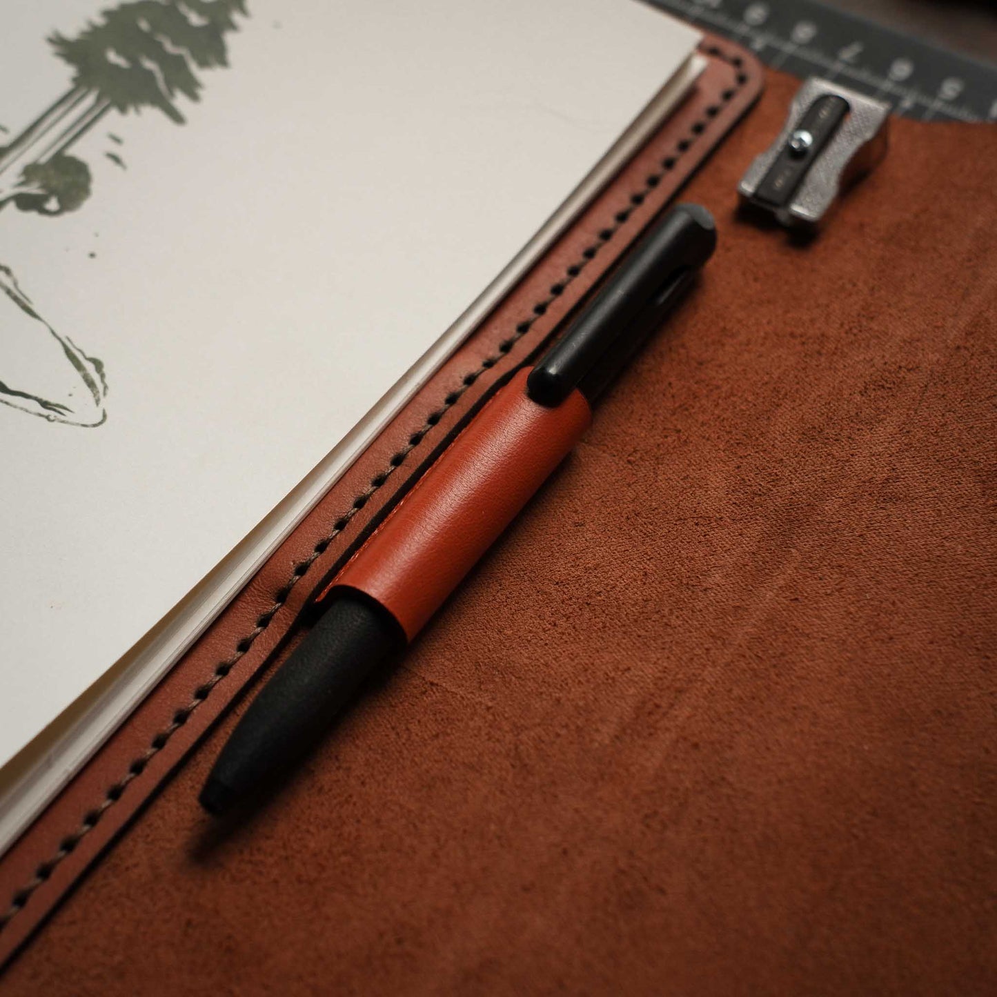 A5 Leather Notebook Cover - Creative Range - The Great Break