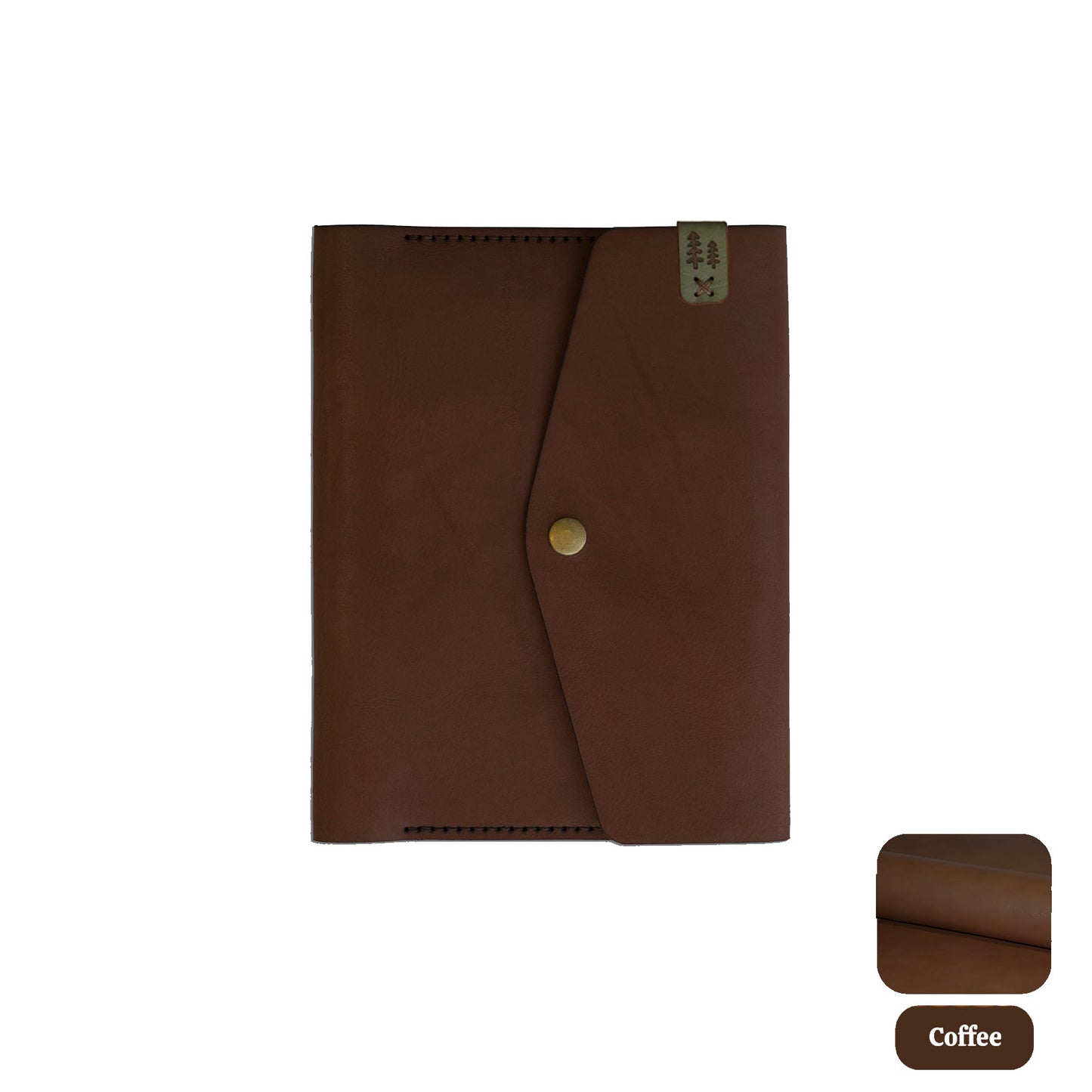A5 Leather Notebook Cover - Adventure Range