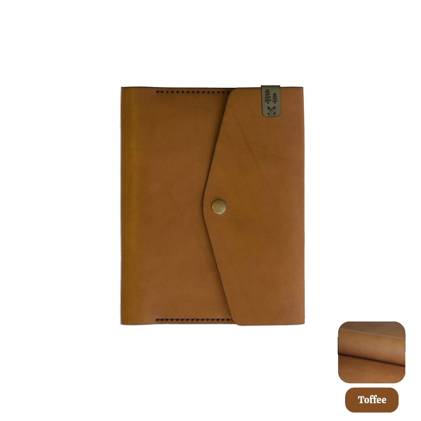 A5 Leather Notebook Cover - Adventure Range