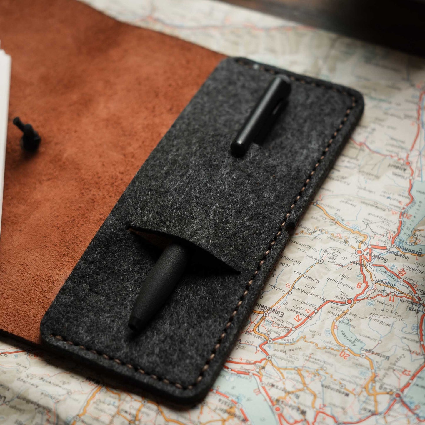 A6 Leather Notebook Cover - Adventure Range - The Great Break