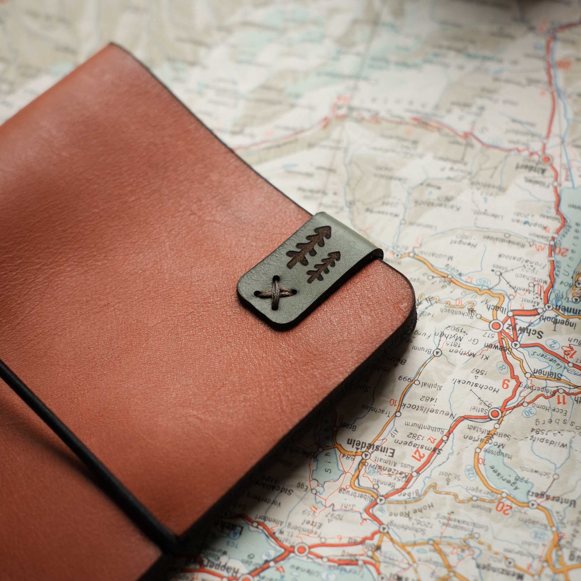 A6 Leather Notebook Cover - Adventure Range - The Great Break