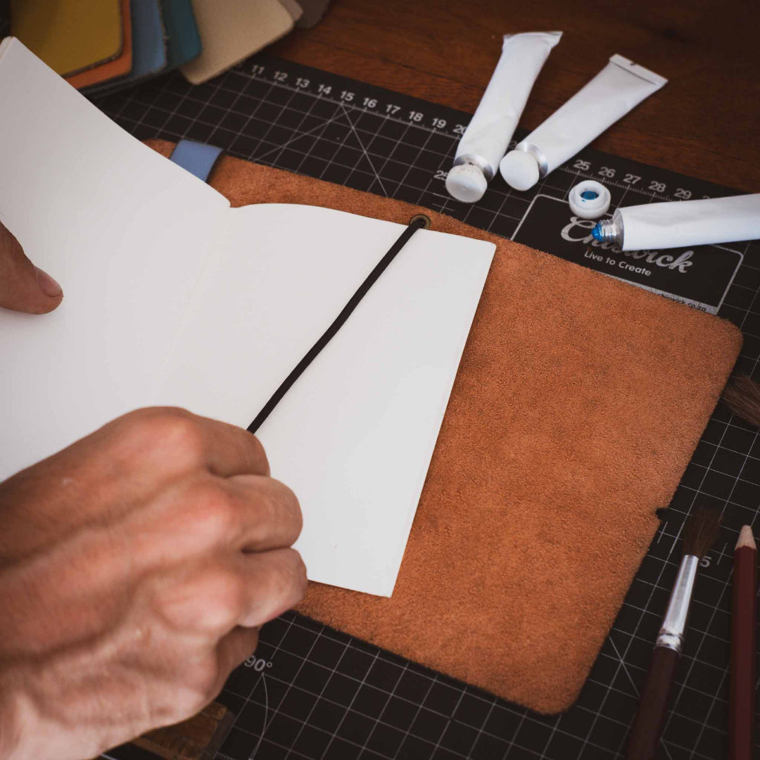 A6 Leather Journal Cover - Creative Range