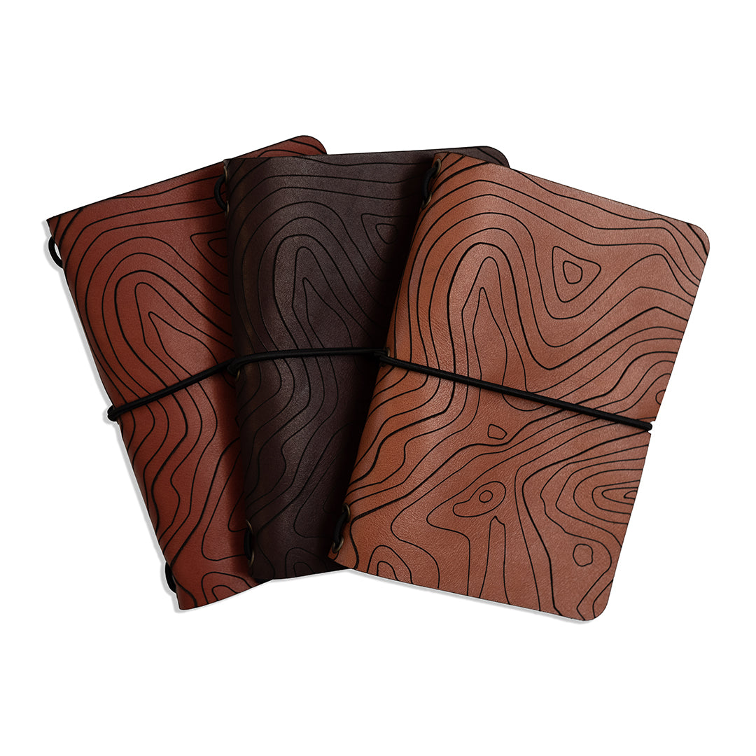 A5 Leather Journal Cover - Adventure Range