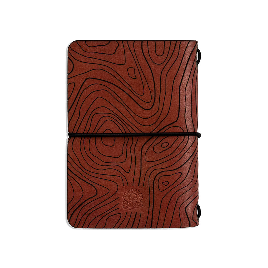 A5 Leather Journal Cover - Adventure Range