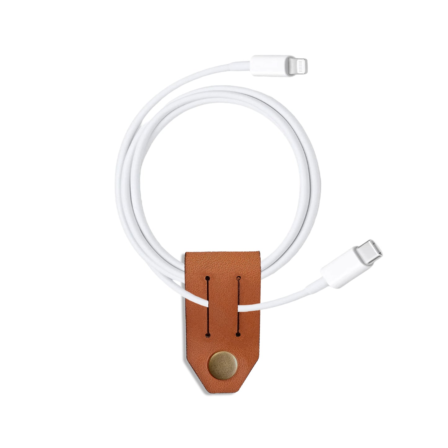 Leather Cable Organiser - Pack of 3