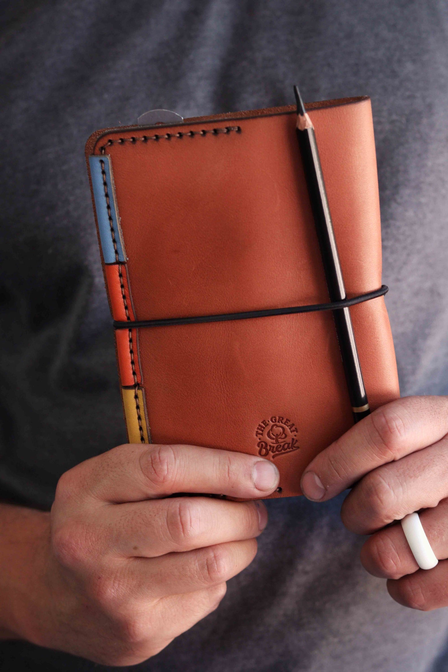 A6 Leather Notebook Cover - Creative Range