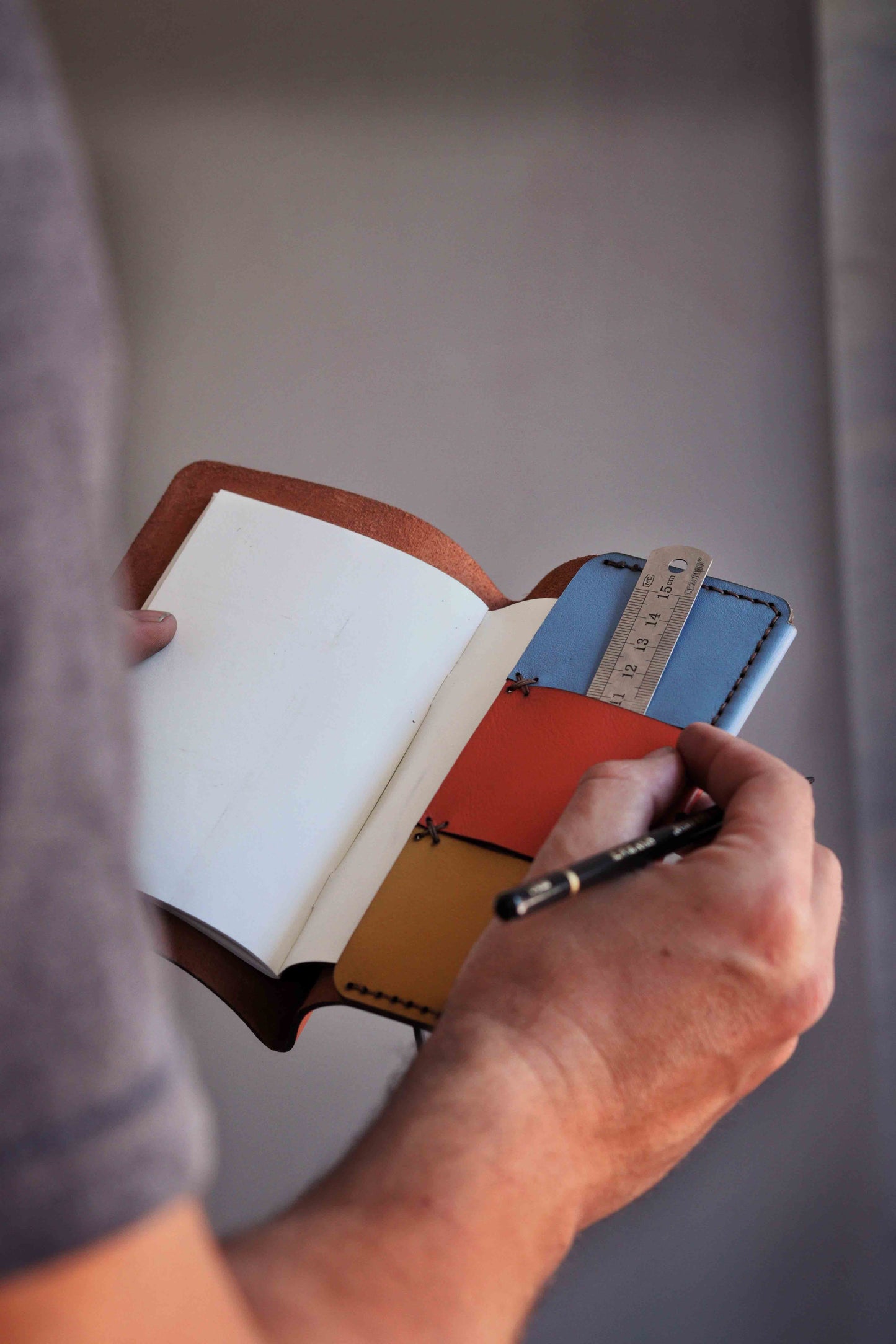 A6 Leather Notebook Cover - Creative Range