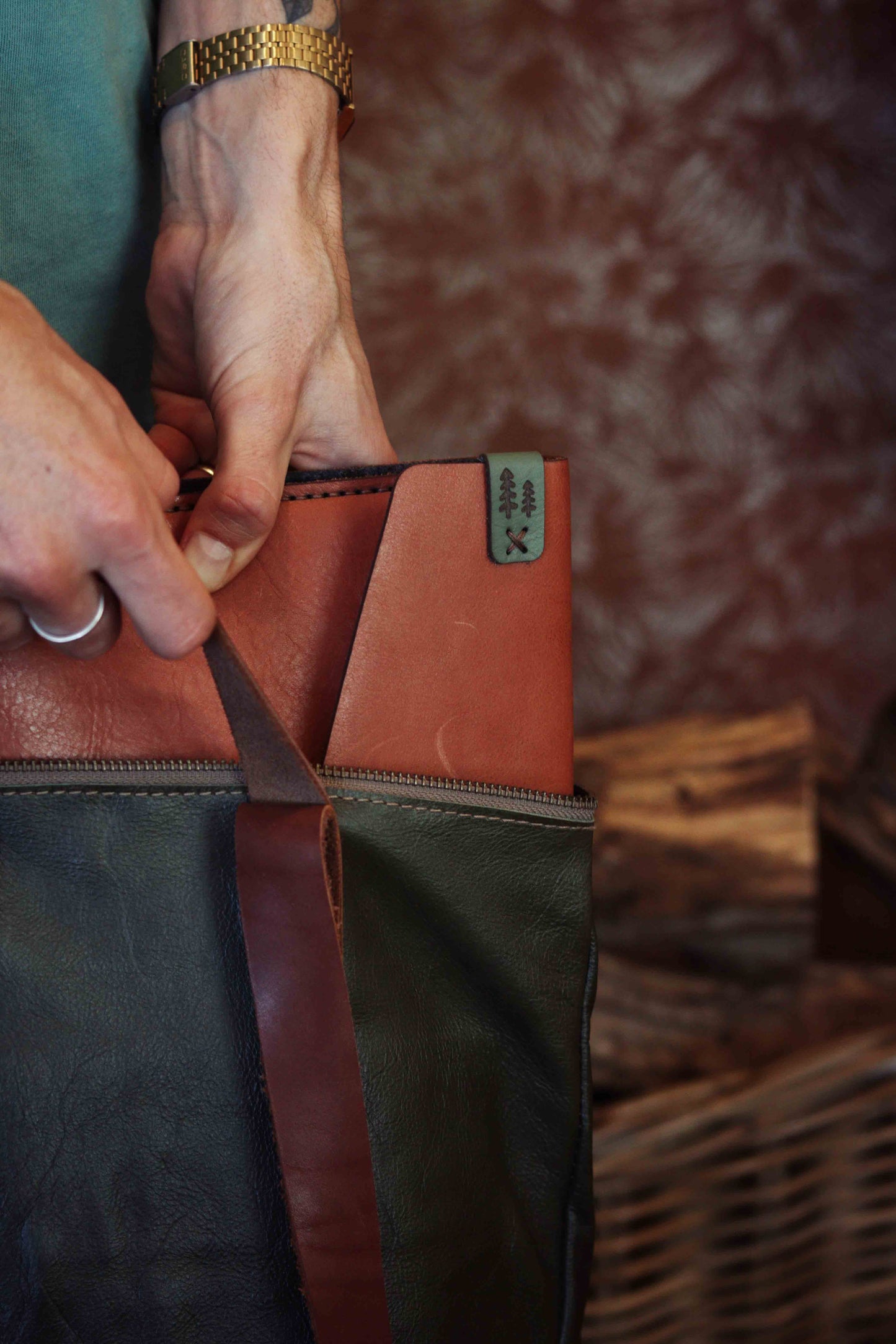 Leather Padfolio - Adventure Range