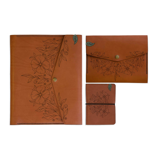 A6 + A5 + Padfolio Cover Bundle - Floral Range