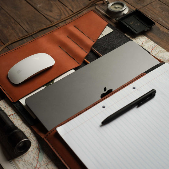 A4 Leather Notebook Cover Adventure Range The Great Break