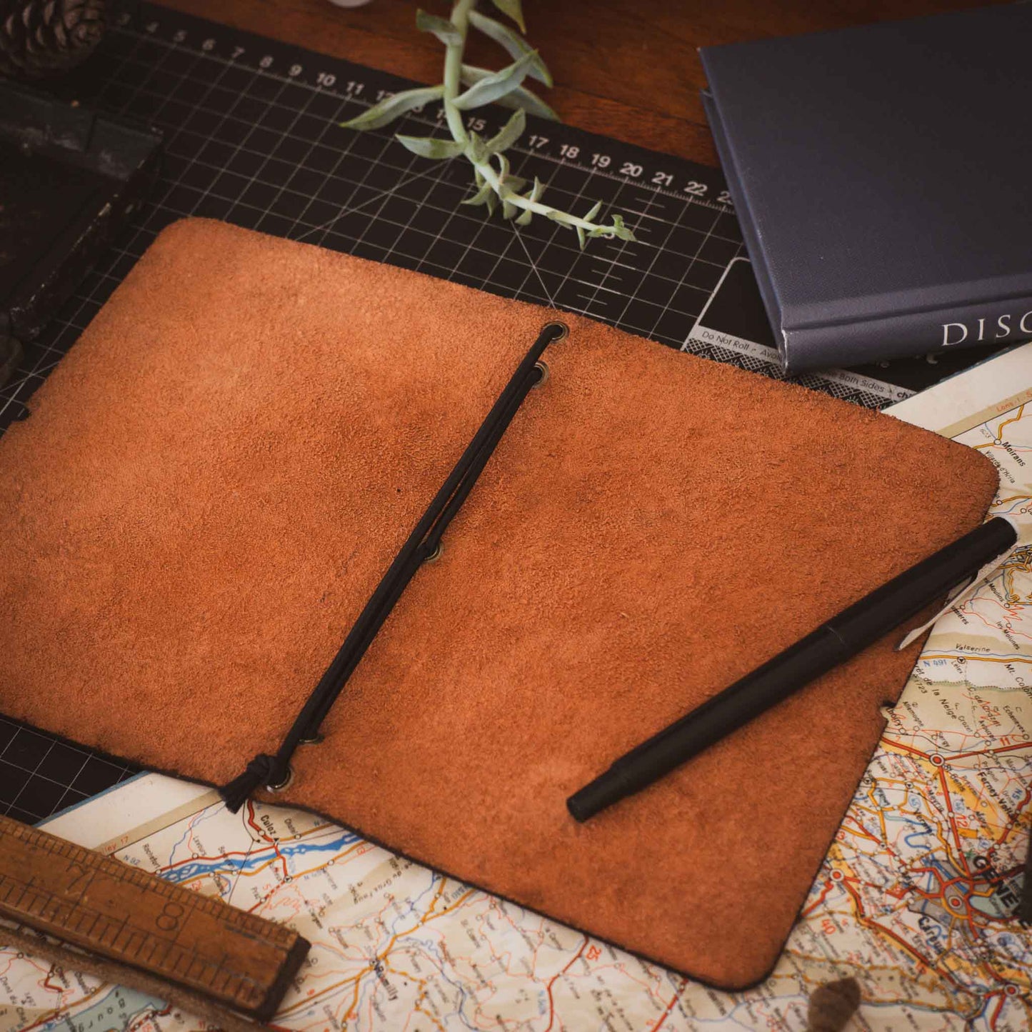 A6 Leather Journal Cover - Adventure Range