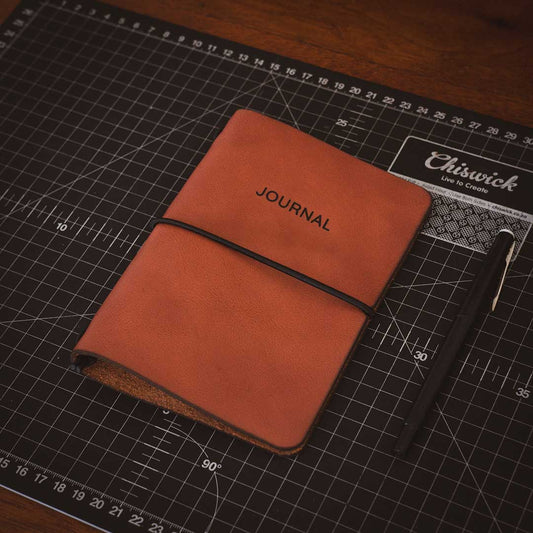 A6 Leather Journal Cover - Minimalist Range