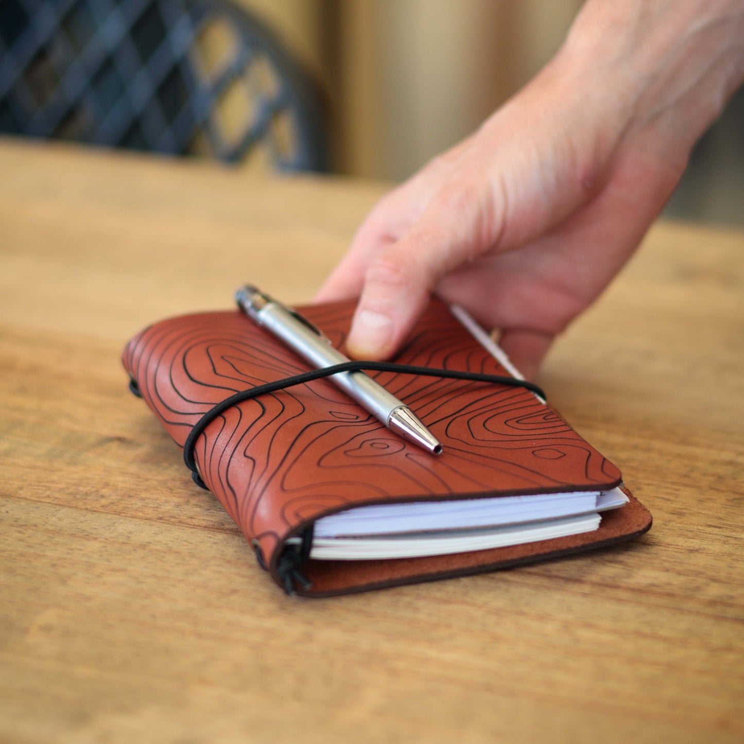 A6 Leather Journal Cover - Adventure Range