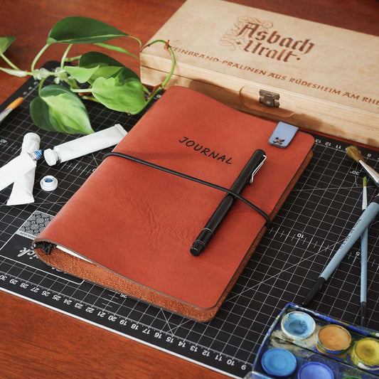 A5 Leather Journal Cover - Creative Range