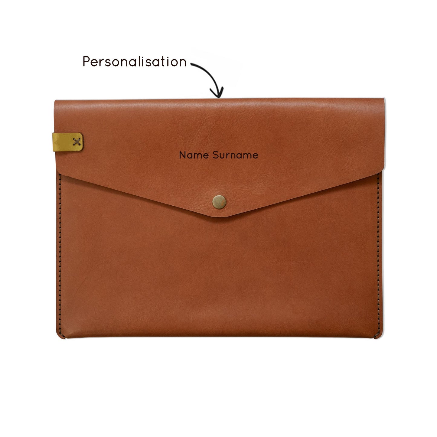 Leather Macbook Sleeve - Creative Range