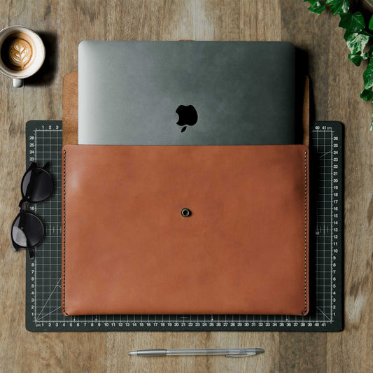 Leather Macbook Sleeve - Minimalist Range